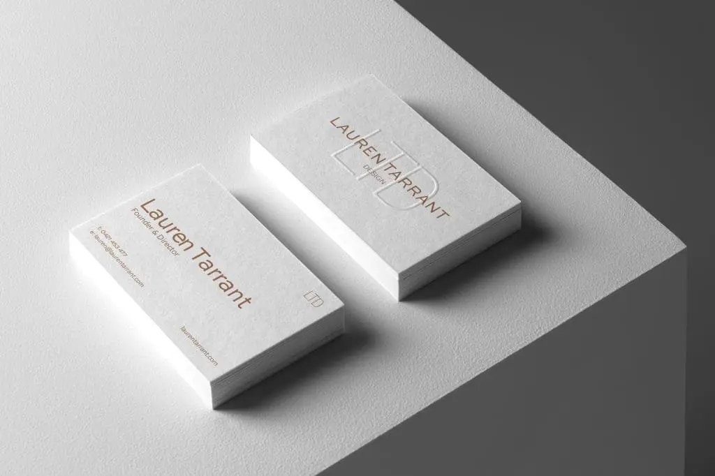 A brand and creative project for Lauren Tarrant Design.