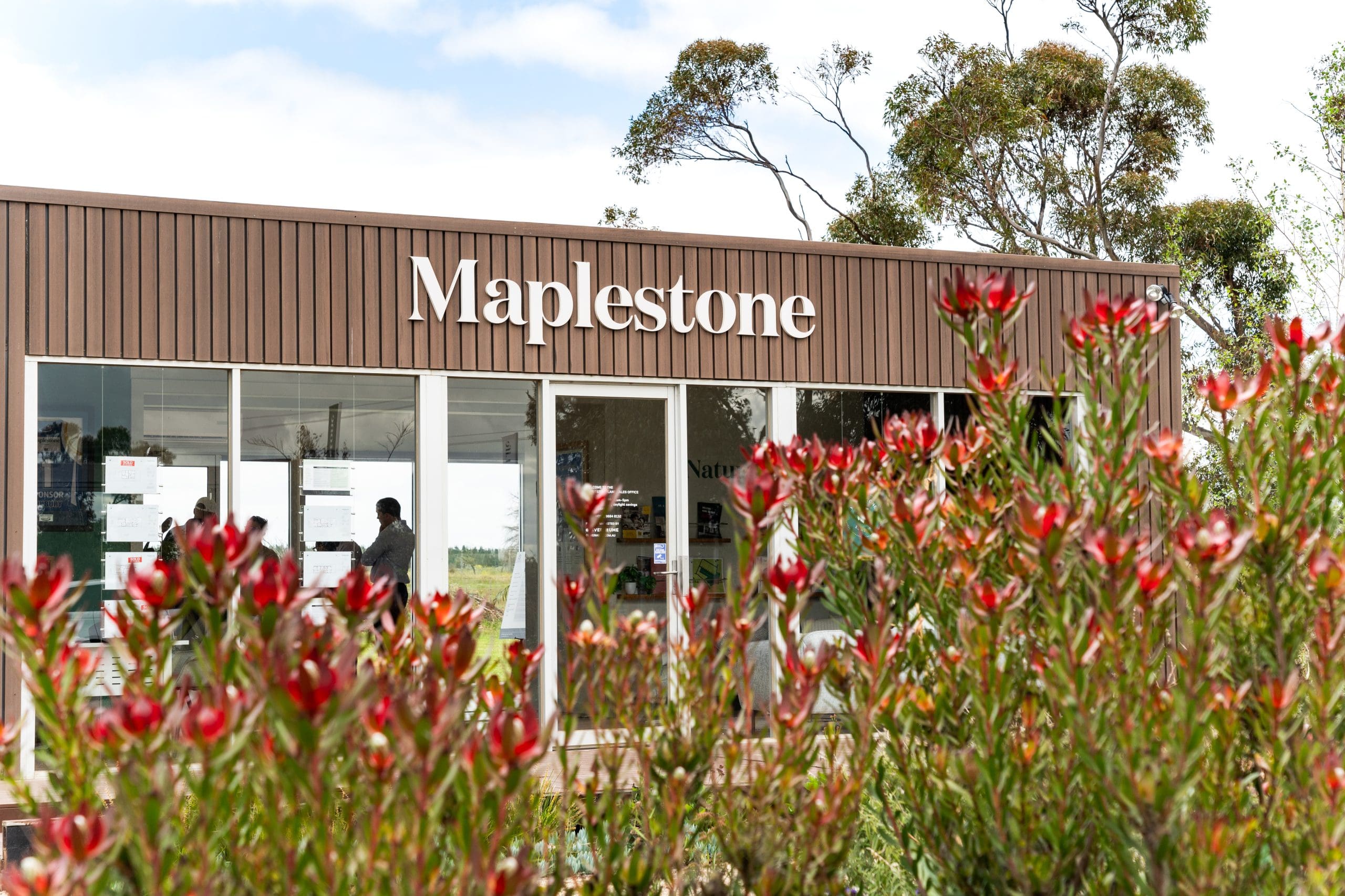 Maplestone Developments Sales Office image to deliver creative marketing strategies.